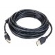 GEMBIRD Cable USB2 M-F 1,8mt Negro Premium CCF-USB2-AMAF-6